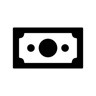 Dolar Glifi Vektör Simgesi Tasarımı