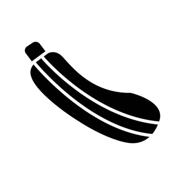 Kabak Kabağı Kabartma Vektör Simgesi Tasarımı