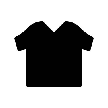 Gömlek Kabartma Vektör Simgesi Tasarımı