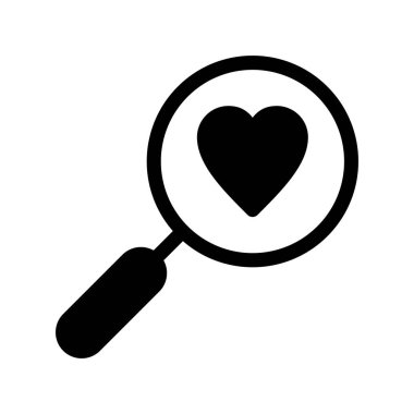 Sevgi Kabartma Vektörü Simgesi Tasarımı