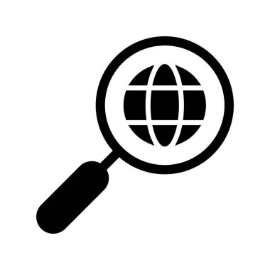 Dünya Kabartma Vektör Simgesi Tasarımı