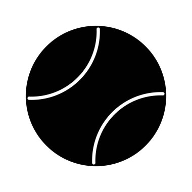 Top Kabartma Vektör Simgesi Tasarımı