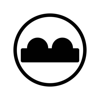 Tümsek Kabartma Vektörü Simgesi Tasarımı