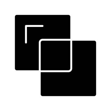 Glyph Vektör Simgesi Tasarımı Birleştir