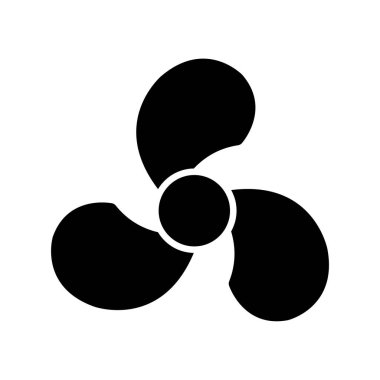 Soğutucu Glyph Vektör Simgesi Tasarımı