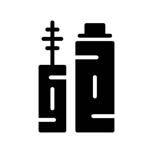 Cosmetics Glyph Vector Icon Desig — ストックベクタ