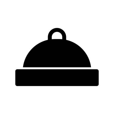 Büfe Kabartma Vektör Simgesi Tasarımı