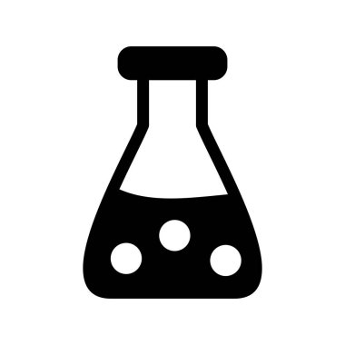 Şişe Kabartma Vektör Simgesi Tasarımı