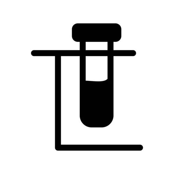 Chemistry Glyph Vector Icon Desig — ストックベクタ