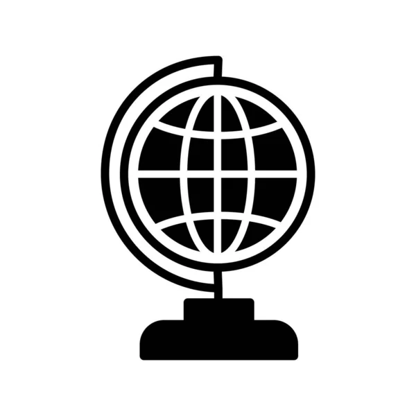 World Glyph Vector Diseño Iconos — Vector de stock