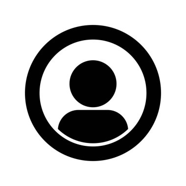 Kullanıcı Glyph Vektör Simgesi Tasarımı