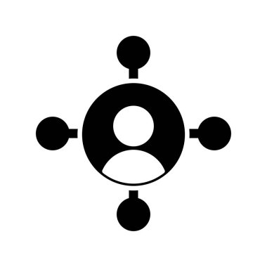 Ağ Kabartma Vektörü Simgesi Tasarımı