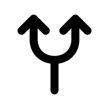 Çift Yönlü Ok Kabartma Vektör Simgesi Tasarımı