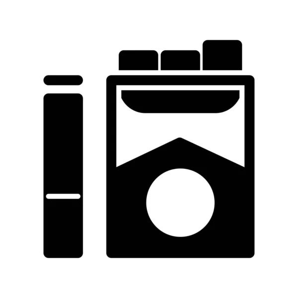 香烟色标向量Icon设计 — 图库矢量图片