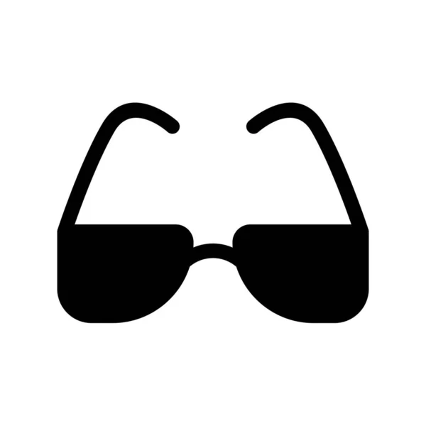 Glasses Glyph Vector Icon Desig — Stockový vektor