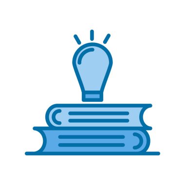 Mavi Vektör Simgesi Tasarımı