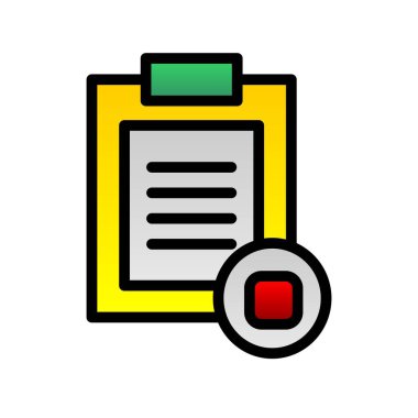 Doldurulmuş Gradyan Vektör Simgesi Tasarımı Duraklat