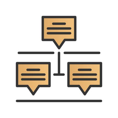 Zaman Çizelgesi Doldurulmuş Gradyan Vektör Simgesi Tasarımı