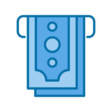 ATM Mavi Vektör Simgesi Tasarımı