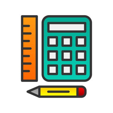 Araçlar Doldurulmuş Gradyan Vektör Simgesi Tasarımı