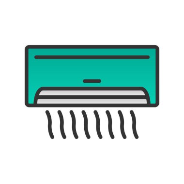 AC Satırı Gradyan Vektör Simgesi Tasarımı