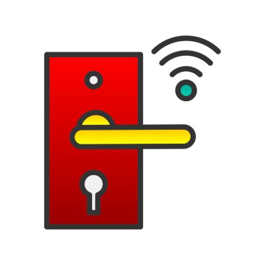 Kullanıcı Satırı Doldurulmuş Gradyan Vektör Simgesi Tasarımı