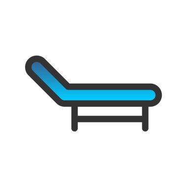 Hamak Doldurulmuş Gradyan Vektör Simgesi Tasarımı