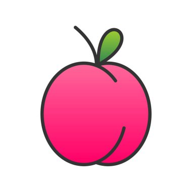 Erik Doldurulmuş Gradyan Vektör Simgesi Tasarımı