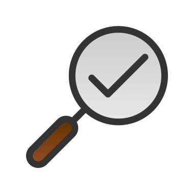 Kene Doldurulmuş Gradyan Vektör Simgesi Tasarımı