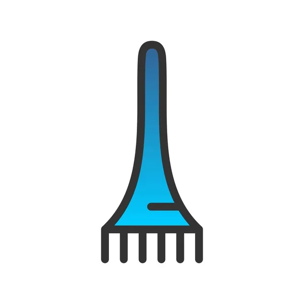 Βαφή Μαλλιών Γεμισμένο Gradient Vector Icon Desig — Διανυσματικό Αρχείο