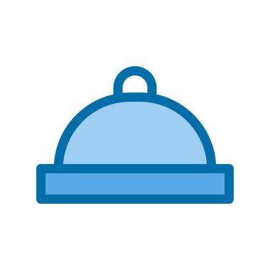 Açık büfe Mavi Vektör Simgesi Tasarımı