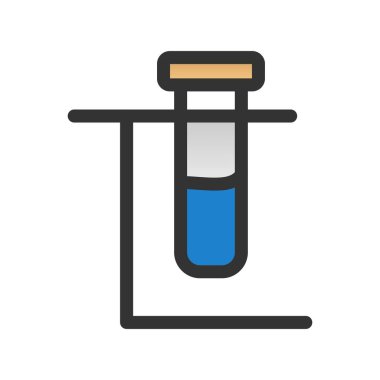 Kimya Gradyan Vektör Simgesi Tasarımı