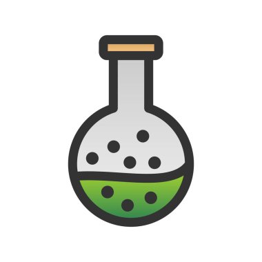  Matara Doldurulmuş Gradyan Vektör Simgesi Tasarımı