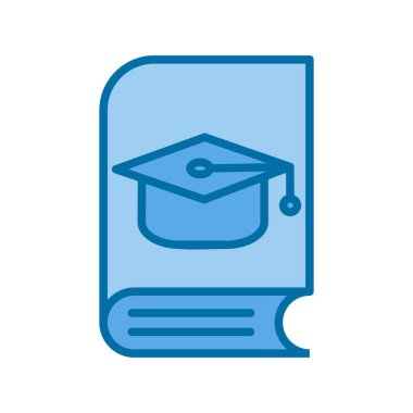 Mavi Vektör Simgesi Tasarımı