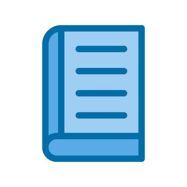 Mavi Vektör Simgesi Tasarımı