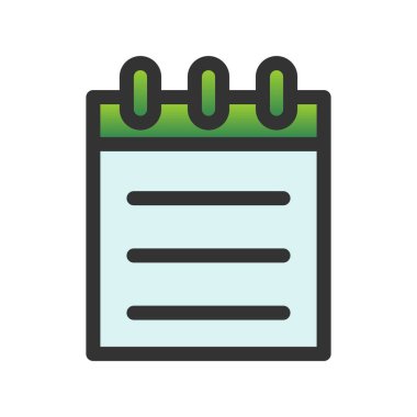 Yapılacaklar Listesi Doldurulmuş Gradyan Vektör Simgesi Tasarımı