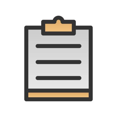 Pano Doldurulmuş Gradyan Vektör Simgesi Tasarımı