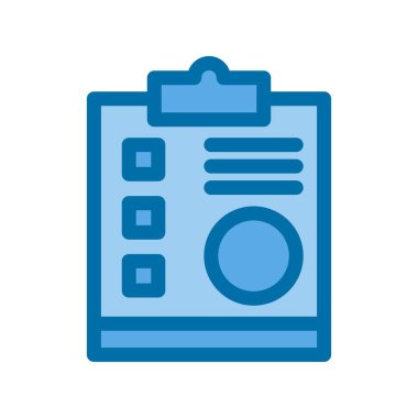 Mavi Vektör Simgesi Tasarımı Projesi