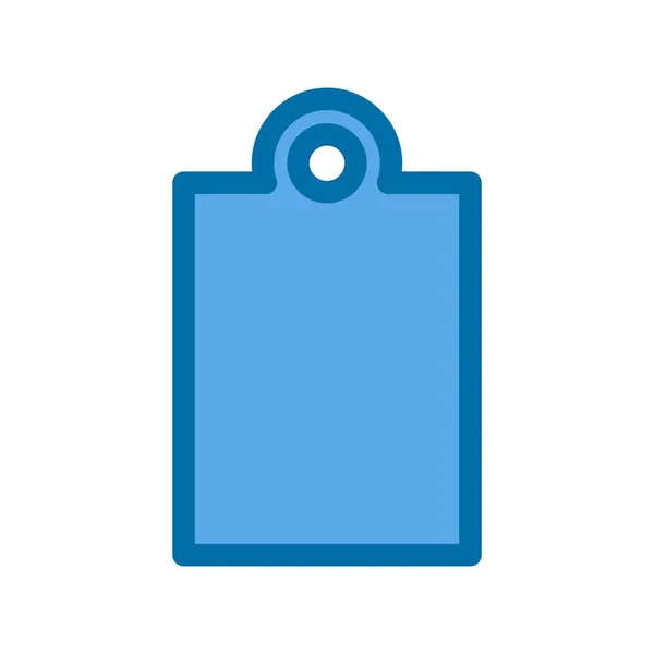 Schneidebrett Gefüllt Blue Vector Icon Desig — Stockvektor