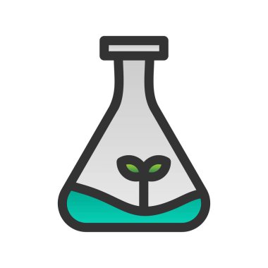 Beher Doldurulmuş Gradyan Vektör Simgesi Tasarımı