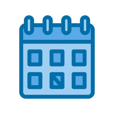 Panning Mavi Vektör Simgesi Tasarımı