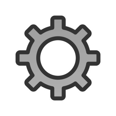 Doldurulmuş Gradyan Vektör Simgesi Tasarımı Ayarlanıyor