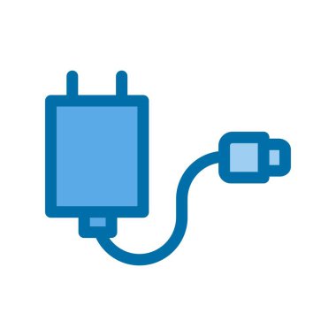 Doldurulmuş Mavi Vektör Simgesi Tasarımı