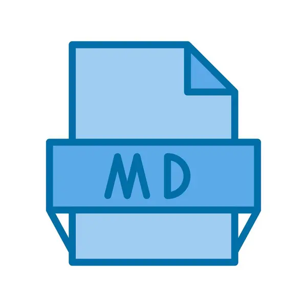 Md填充蓝色矢量图标设计 — 图库矢量图片