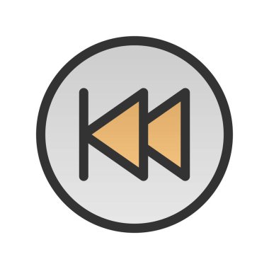 Hızlı Doldurulmuş Gradyan Vektör Simgesi Tasarımı