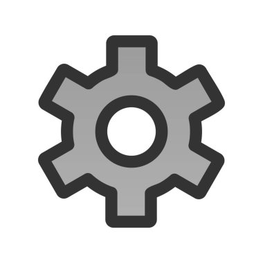 Doldurulmuş Gradyan Vektör Simgesi Tasarımı Ayarlanıyor