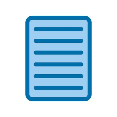 Dosya Doldurulmuş Mavi simge, simgeler, vektör