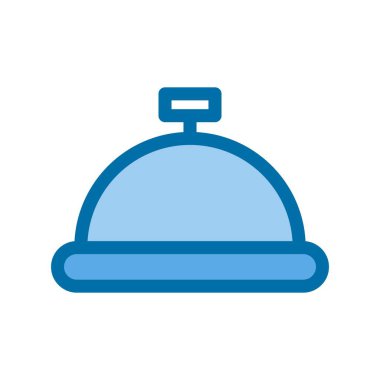 Catering Mavi Vektör Simgesi Tasarımı