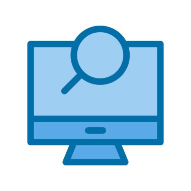 Mavi Vektör Simgesi Tasarımı Aranıyor