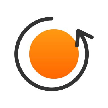 Gradyan Vektör Simgesi Tasarımı 'nı Yeniden Yapılandır